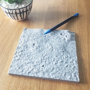 Site d'alunissage d'APOLLO 14 - Carte topographique 3D précise de Fra Mauro