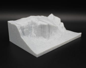 El Capitan Topo Map: Accurate 3D Model, Yosemite Decor