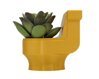 Toilet Succulent Planter | The Pot Pot | The Golden Throne