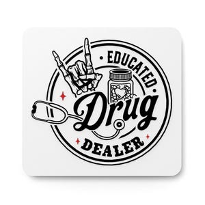Comerciante Educado / Letrero Divertido para el Hogar o la Oficina