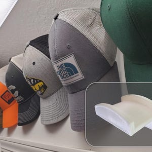 Hat Hangers | Hidden, Minimalist Rack to Organize Hats of all Types