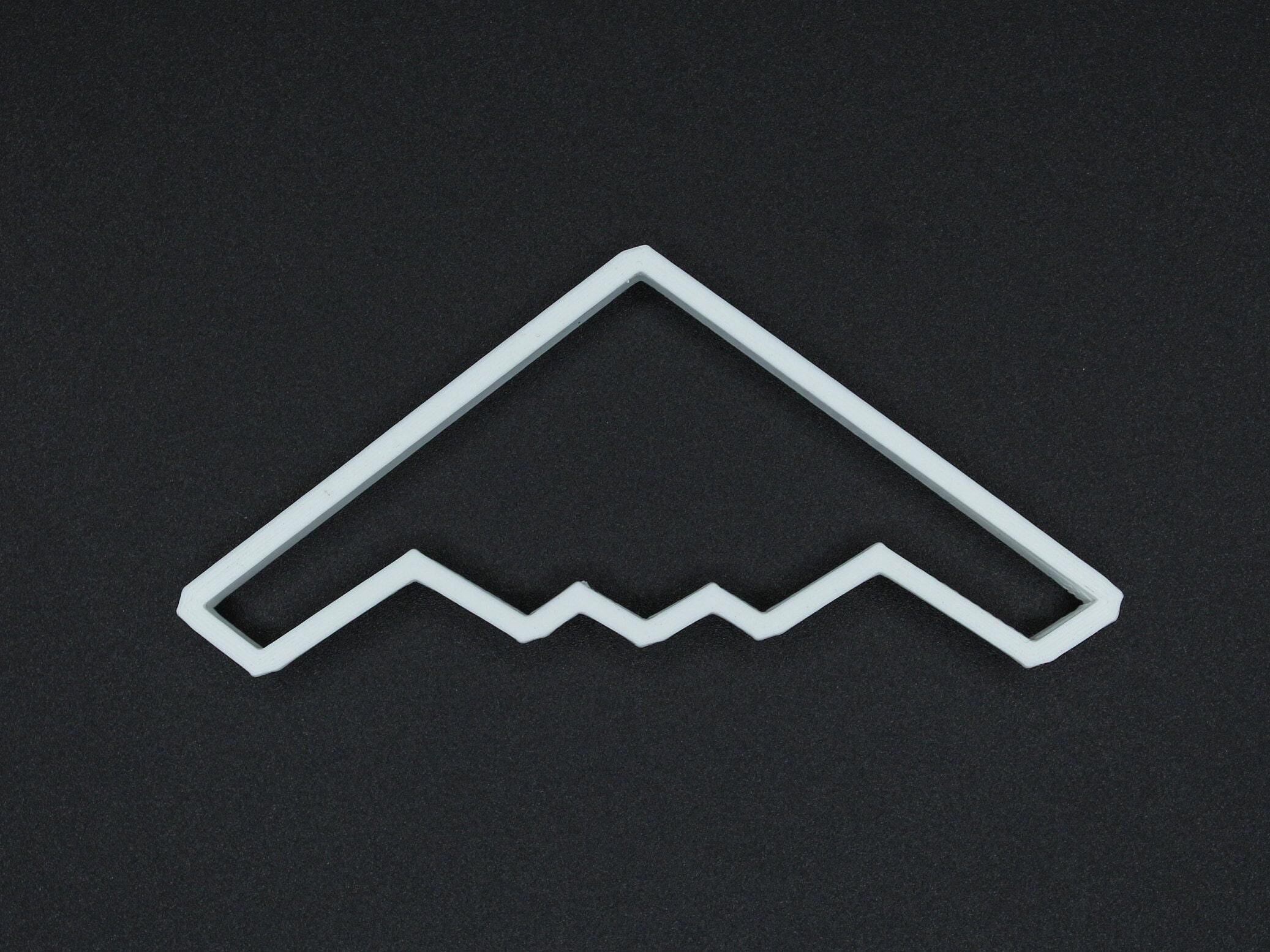 Koekjesvormpjes straalvliegtuig | SR71 Blackbird, F16 Falcon, B1 Lancer, B2  Sprit - Etsy België, image size:2074x1555