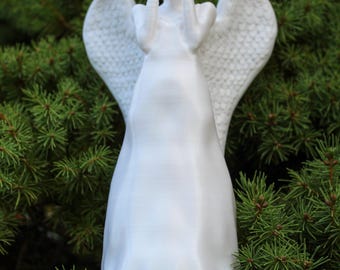 Adorno para árbol de Navidad con forma de ángel llorón de Doctor Who para Whovians / 7" de alto