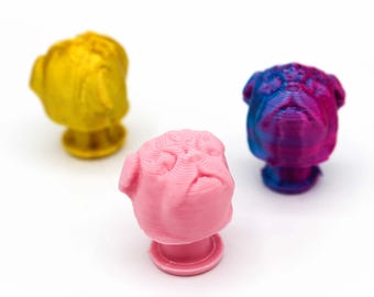 Pug Croc Charm (Set of 3)