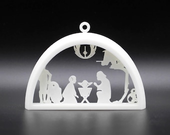 Star Wars Nativity Ornament | May the force be merry with you this Christmas
