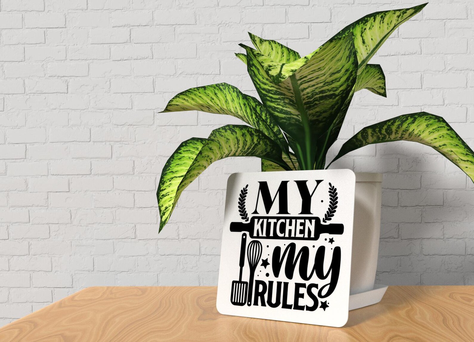 Bold 3D Printed My Kitchen Sign Wall Art – Durable PLA Sign for ...