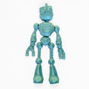 Friendly Fidget Robot | Flexible Articulating 3d Printed Companion