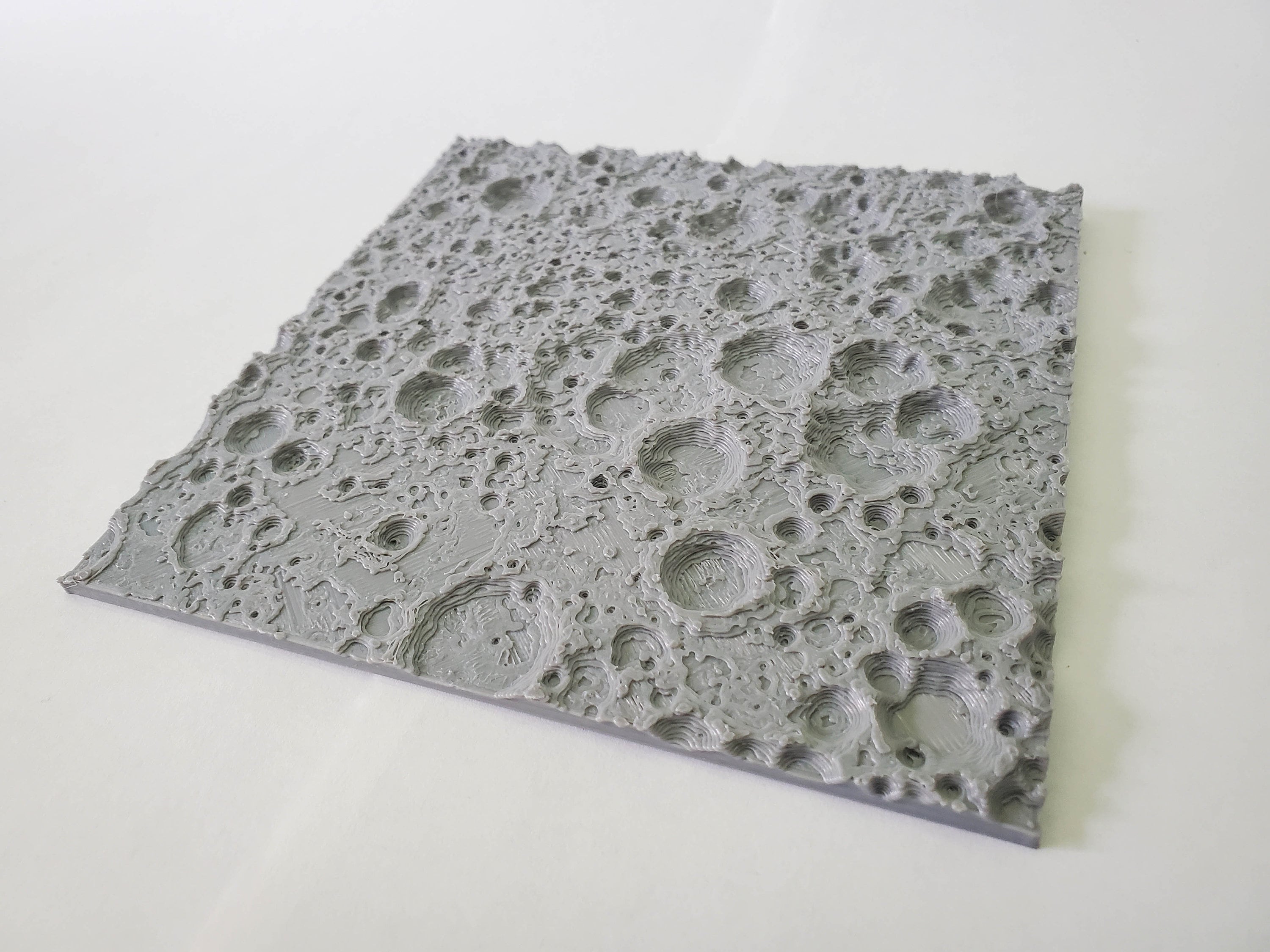 NASA 3D Topographie Modell der NAHEN und FERNEN Seite des Mondes - 1 cm=30km - Bild 8 von 10