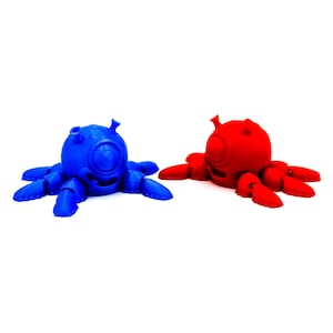 Squid Alien 3D – Whimsical and Eco-Friendly Alien Decoration