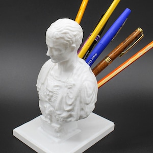 Julius Caesar Office Desk Pen Holder imagem 3