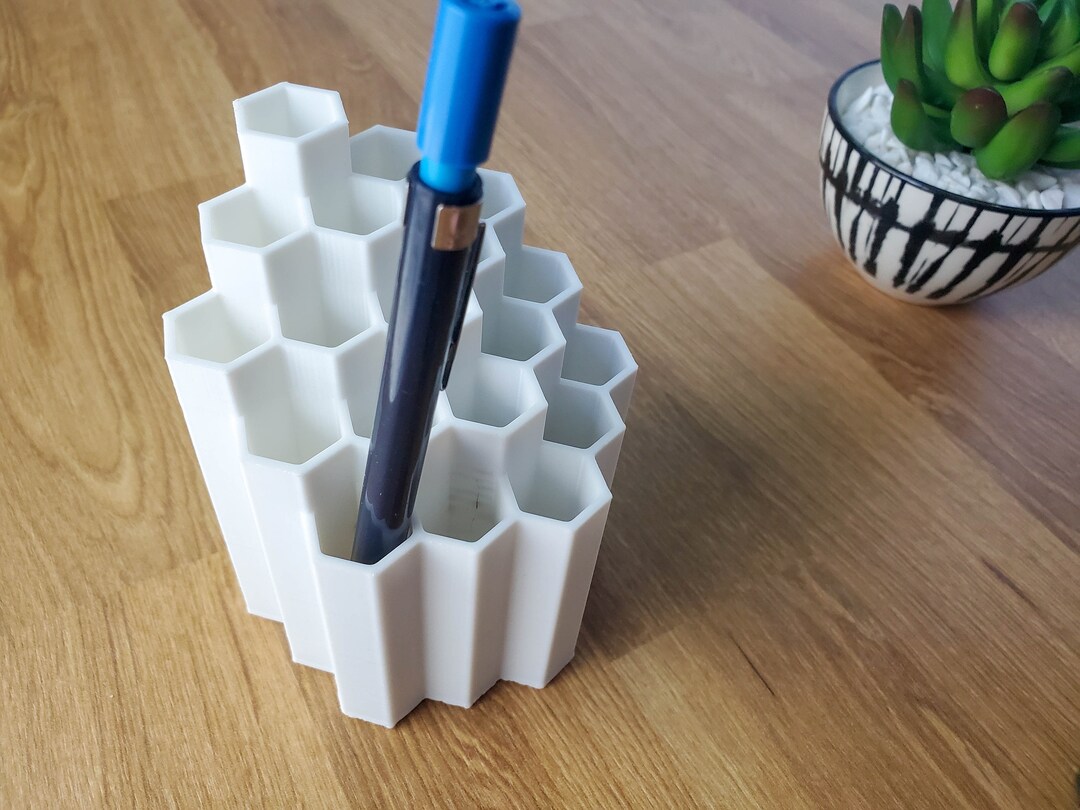 Modern Pencil Holder, Desk Organizer for Pens, Accessories