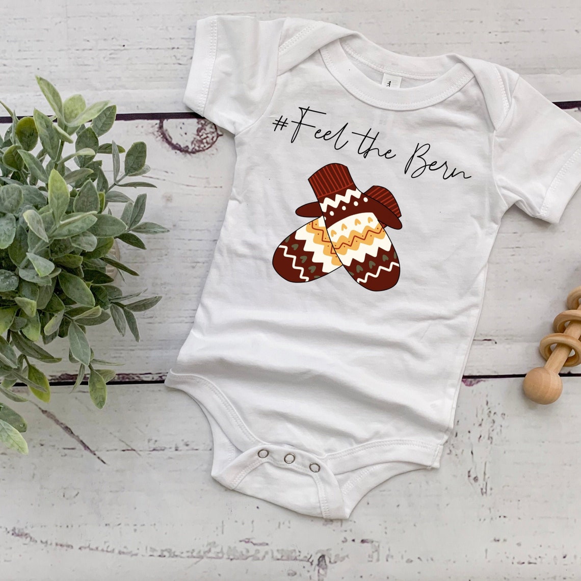 Bernie Sanders Baby Onesie Baby Unisex Onesie Feel the