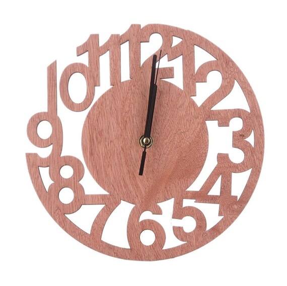 Handmade Wooden Wall Clock Etsy