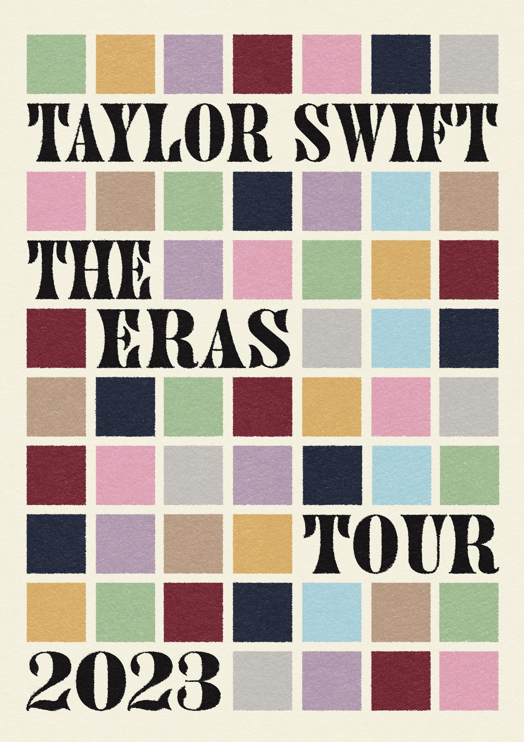 the eras tour poster maker