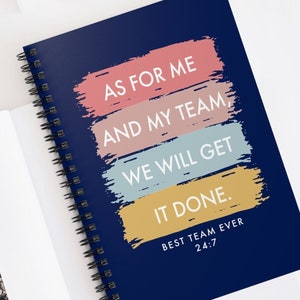 New Hire Gifts Working from Home Essentials Lined Notebook Office Accessories Staff Appreciation Boss Day Gift Funny Employee Appreciation