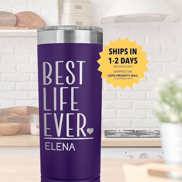 Best Life Ever Tumbler Best Day Ever Travel Cup for Men Women JW Gifts Pioneer School Gifts JW Baptism Gifts Jehovah's Witness