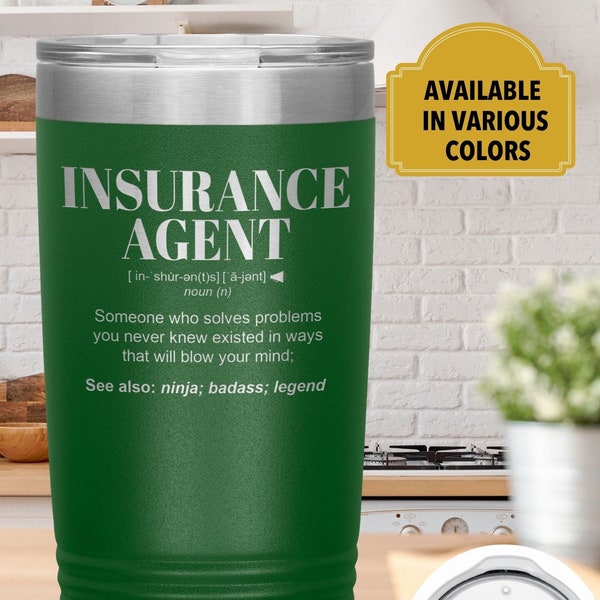 Insurance Agent Etsy