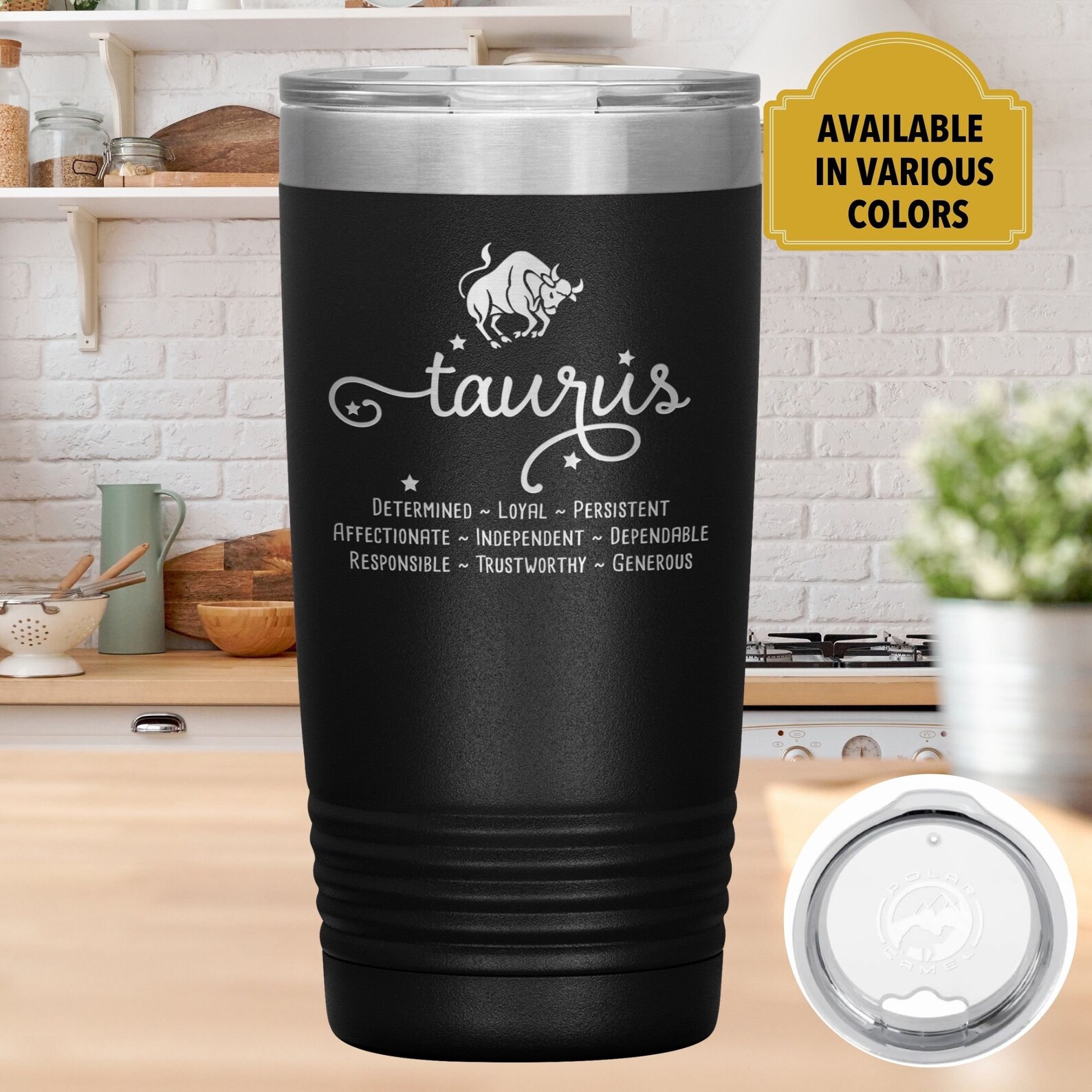 Taurus Zodiac Sign Tumbler L Astrology Horoscope - Etsy Sweden