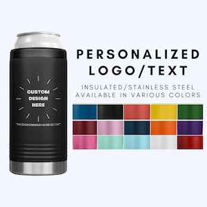 Slim Can Cooler Bulk Tumblers Custom Logo Tumbler Corporate Gift Personalized Client Gift Wholesale Tumbler Promotional Gifts for Business