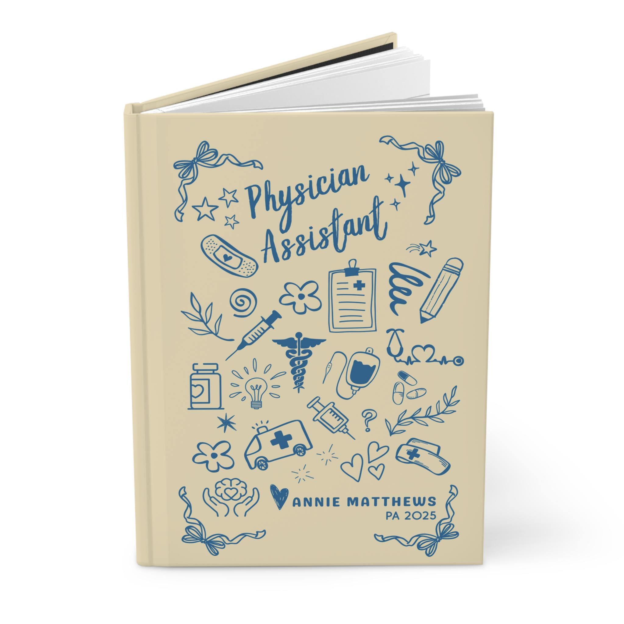 Physician Assistant Notebook, Future Pa Student Gift, Personalized ...