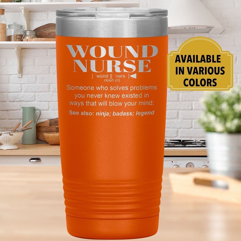Wound Nurse Gift Tumbler L Birthday Appreciation Christmas Etsy