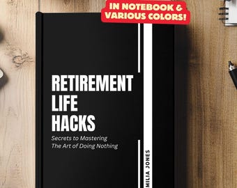 Funny Retirement Journal for Women, New Chapter Engraved Personalized Notebook, Retiree Gift Coworker, Retirement Party Goodbye Notepad Men