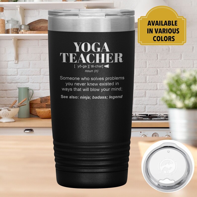 Yoga Max 41% OFF Teacher Super-cheap Gift Tumbler l Gi Appreciation Birthday Christmas