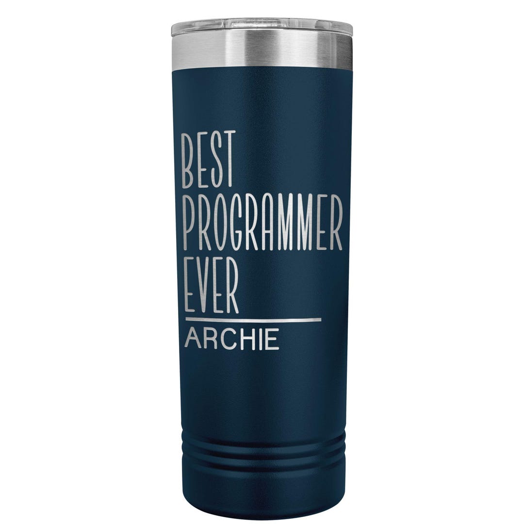 computer programmer, computer programmer gift,... Best Programmer Ever Tumbler, Programmer Gift, Programmer Mug, Computer ...