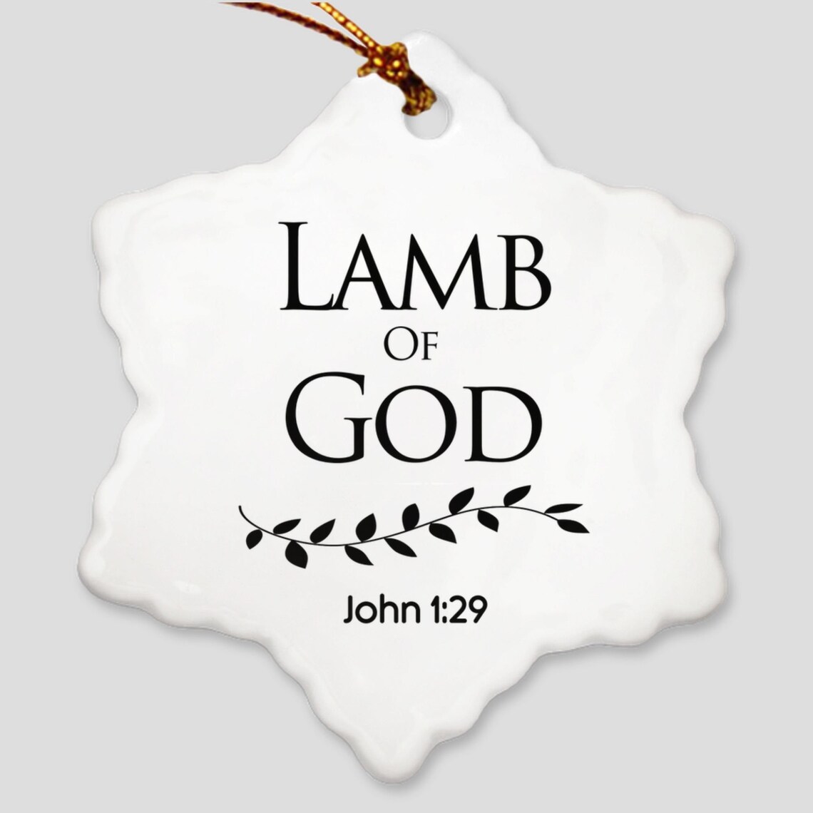 Lamb of God Ornament L Christmas Advent Ornament L Christian - Etsy UK