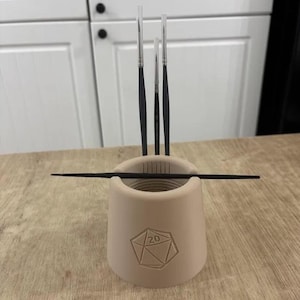 Painting Water Pot & Brush Holder