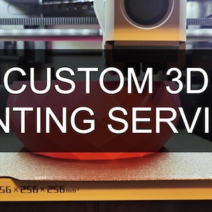Custom 3D Printing Services