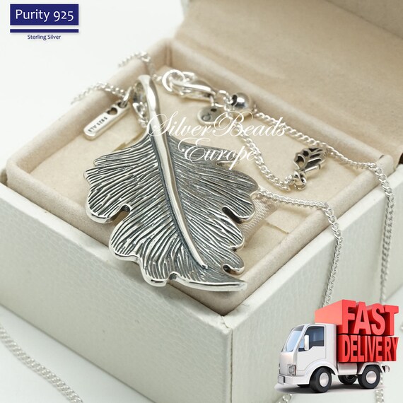 Pandora Oak Leaf Necklace 398254 70 Cm 