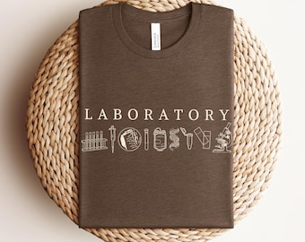 Laboratory Science Shirts Soft Jersey Shirt Lab Week Gift Ideas Pathology Biology Fashion Med Tech Phlebotomist Lab Assistant
