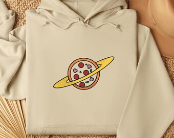 Pizza Planet Hoodie Sweatshirt Alien Pizza Planet Sweatshirt Pizza Planet Sweater Cosplay Halloween Costume