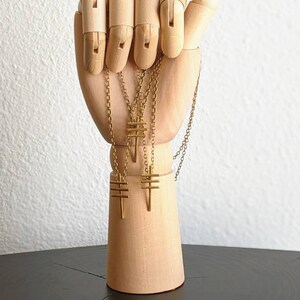 Frightened Rabbit 3 Bar Cross - Etsy