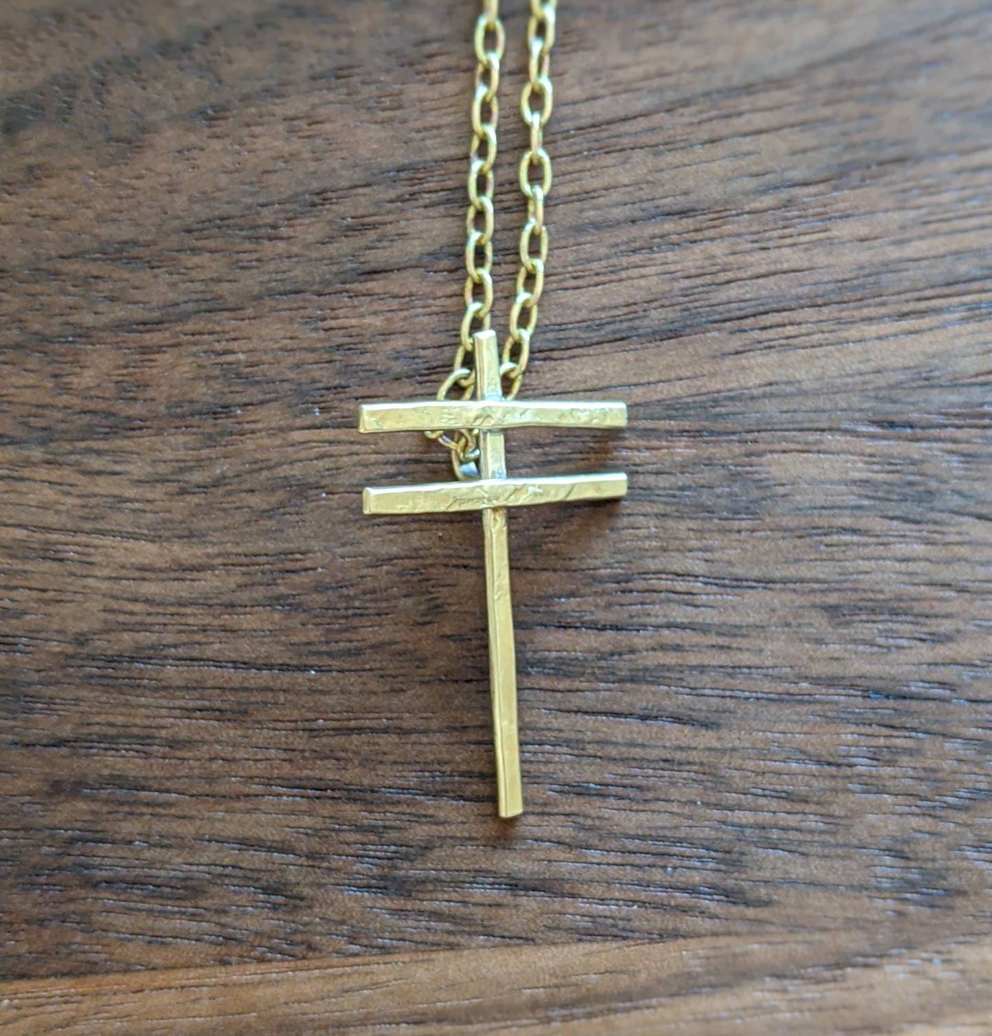 Frightened Rabbit 2 Bar Cross | Etsy