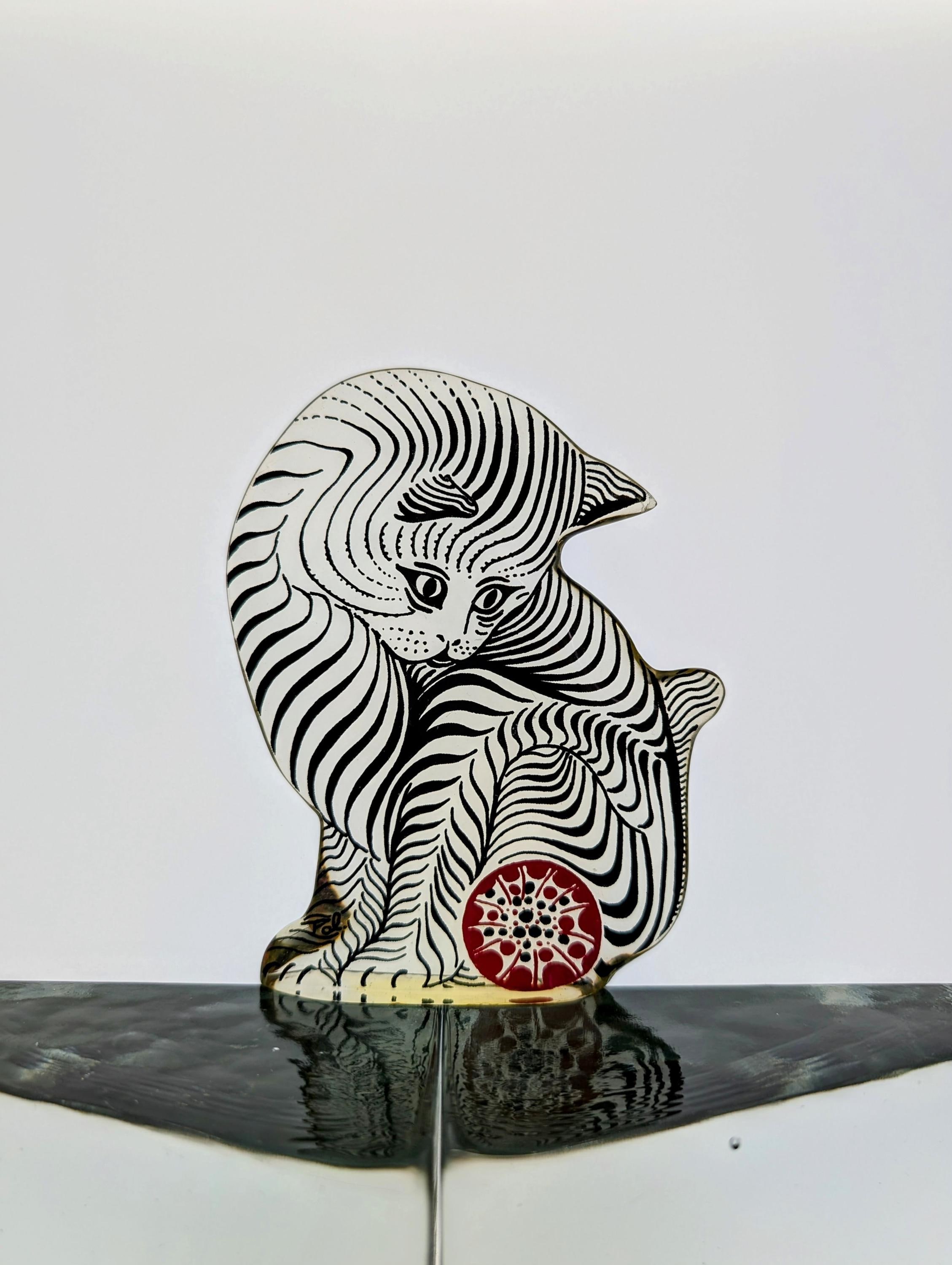 Abraham Palatnik Cat - Etsy