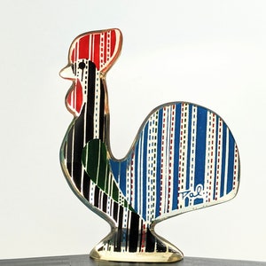 Vintage Abraham Palatnik Lucite Rooster