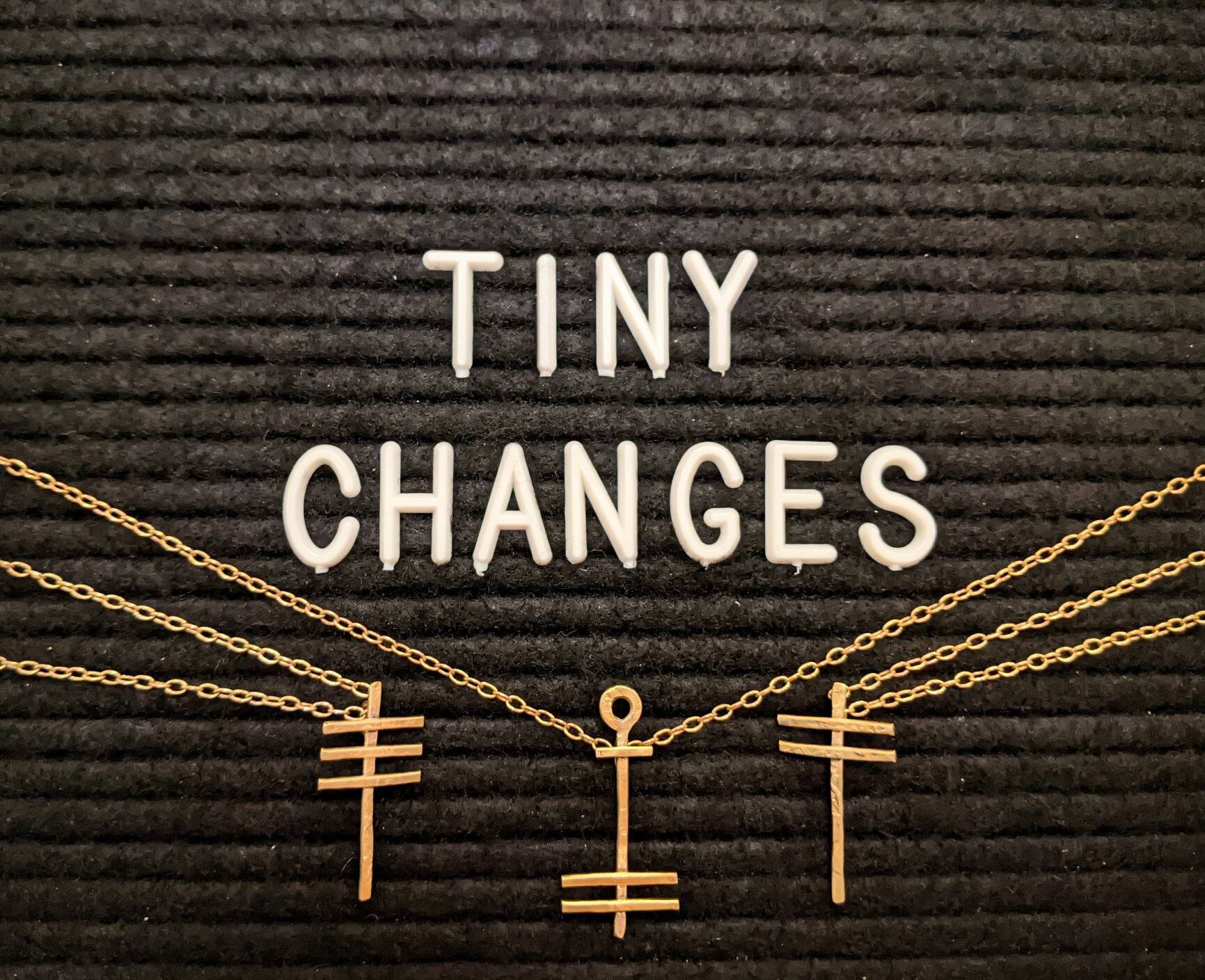 Frightened rabbit deals cross necklace