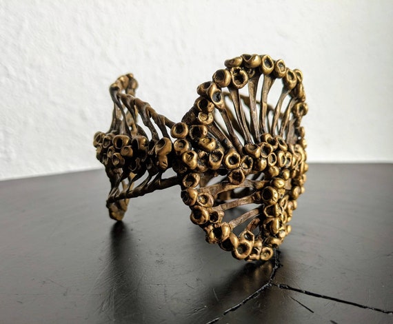 Vintage Brutalist Cuff Bracelet