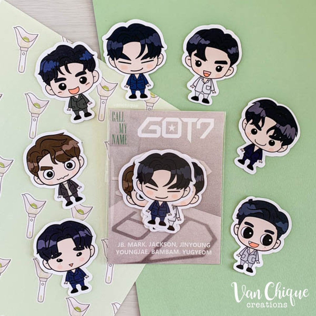 GOT7 Stickers | Gotoon Call My Name / YCMN Die-cut Weatherproof 