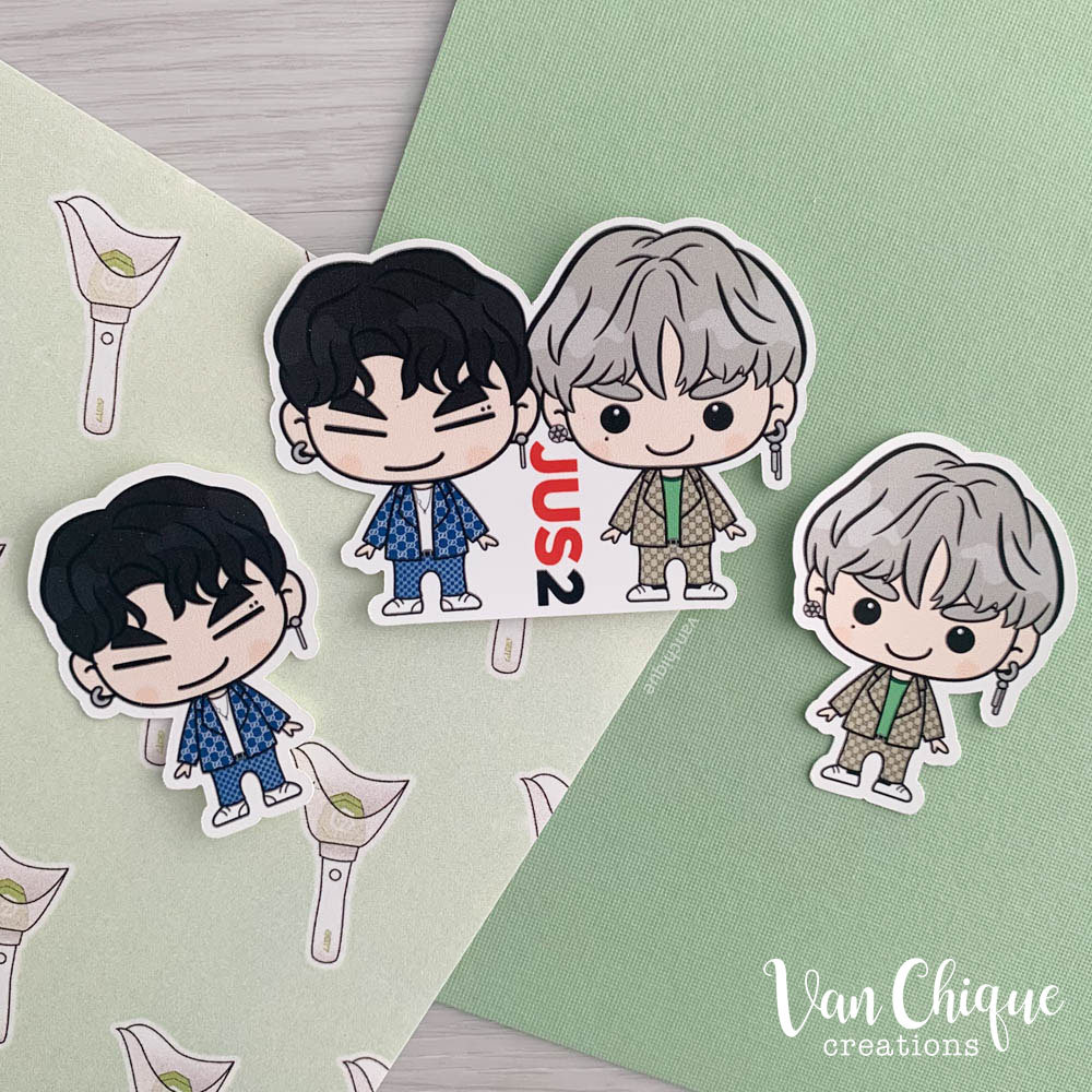 JU2 Stickers | JUS2 Gotoon Weatherproof Stickers Set/pack - FREE Photo ...