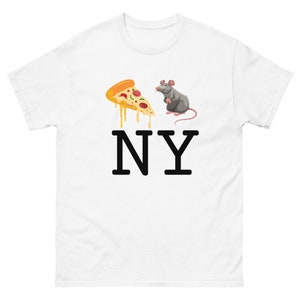 Pizza rat ny white tee