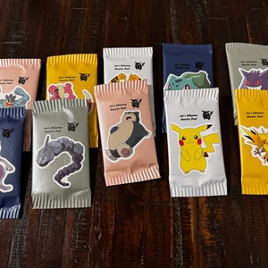 Cartas de Pokémon reembaladas