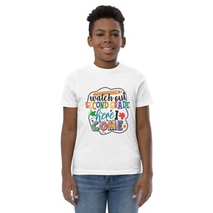 Back to school second grade  t-shirt