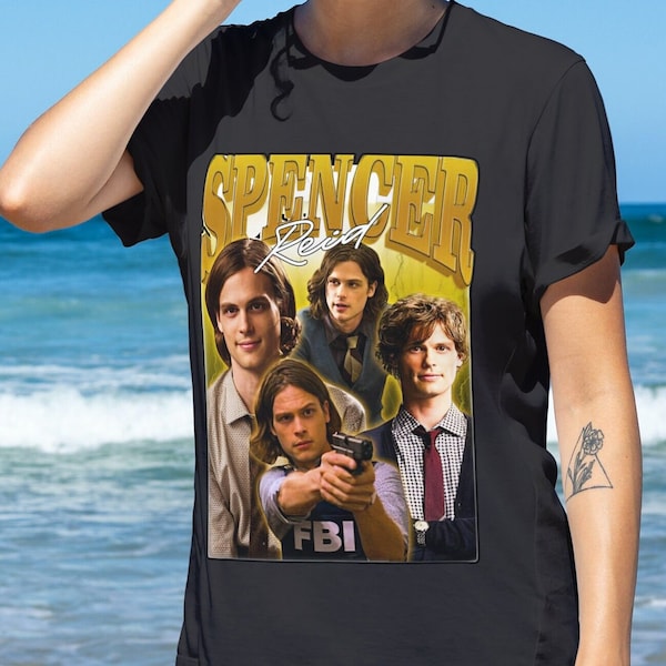 Spencer Reid Shirt, Spencer Reid Tshirt, Criminal Minds Shirt, Spencer Reid T Shirt, Spencer Reid Merch, Criminal Minds Tshirt