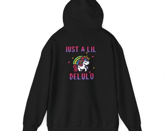 Unicorn Sweatshirt, Unicorn, cute unicorn, Unicorn, sparkle, fun unicorn, Delulu Sweatshirt, Delulu