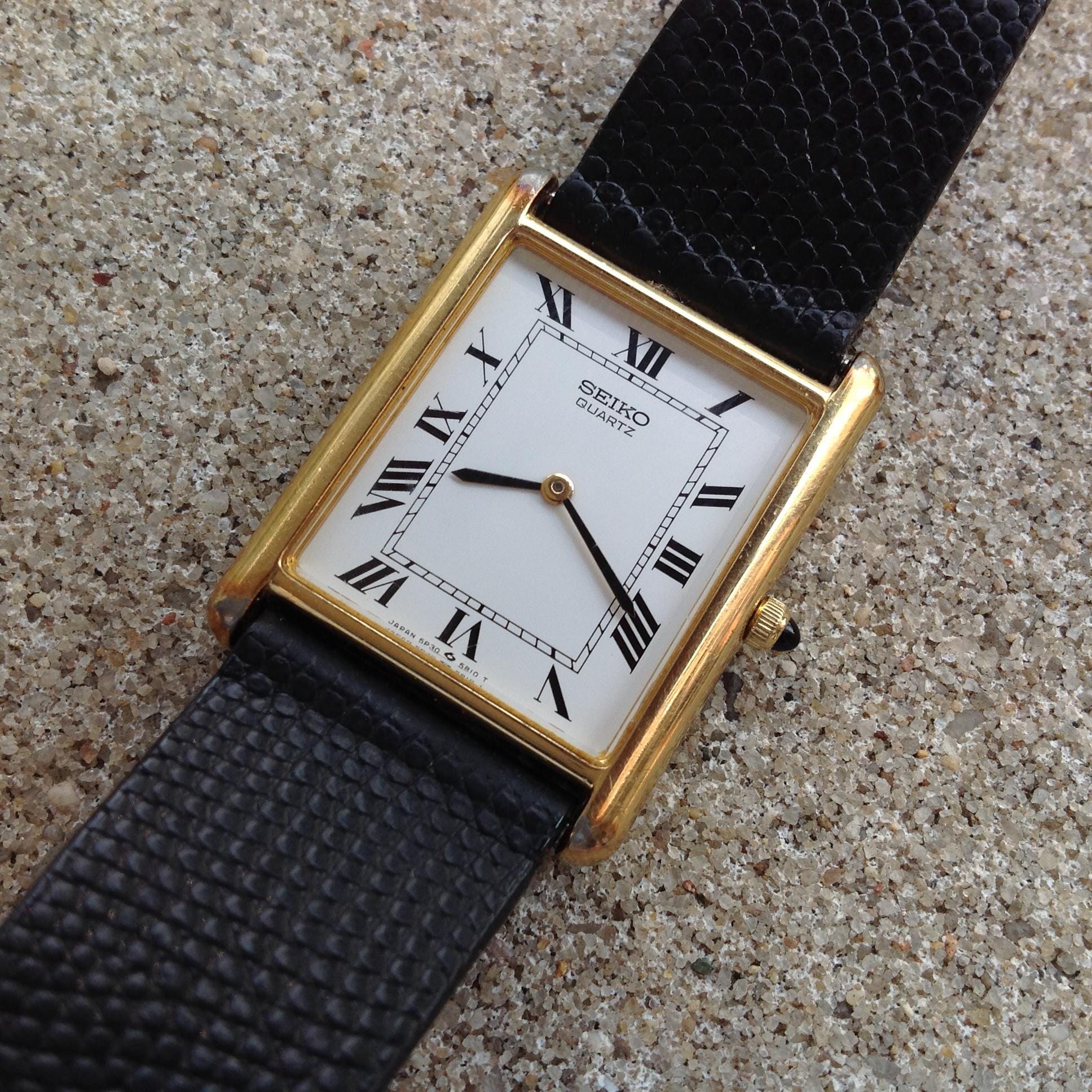 1980 seiko tank - Etsy 日本