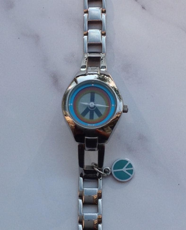 RELIC Woman\'s Quartz  Wrist Watch Pride & Peace Theme Flashing Digital Billboard Relic Digital Wristwatches for sale | eBay main image 2