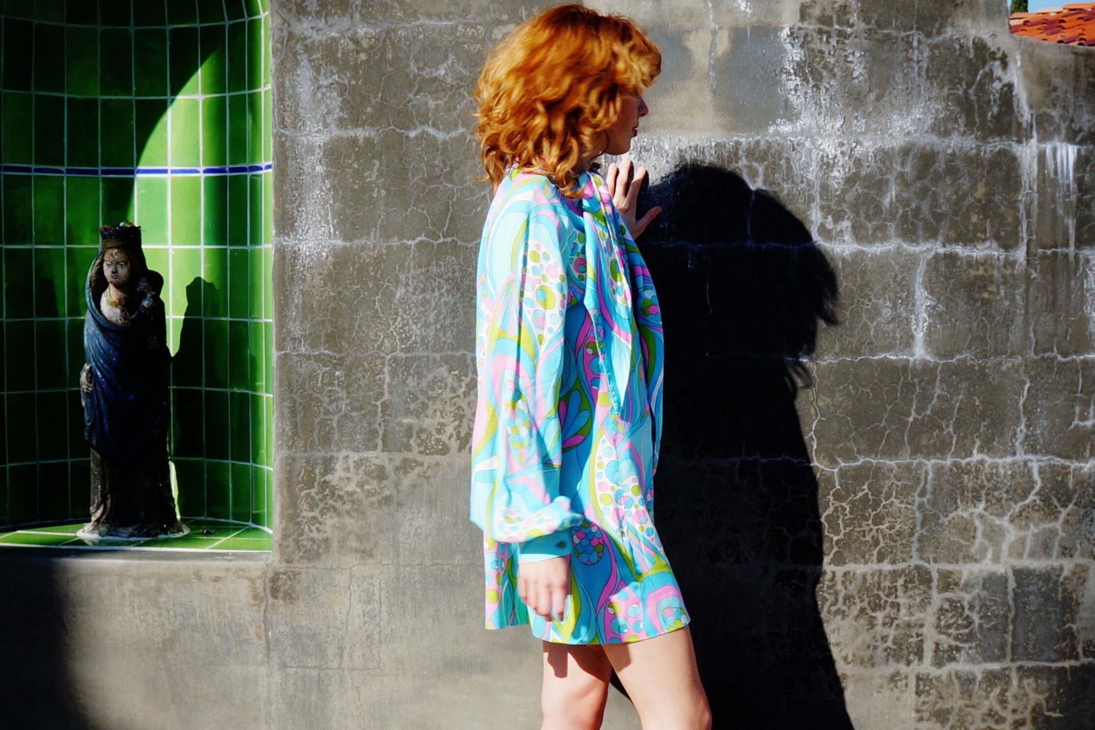 1960s Micro Mini Silk Dress & Jacket main image 1